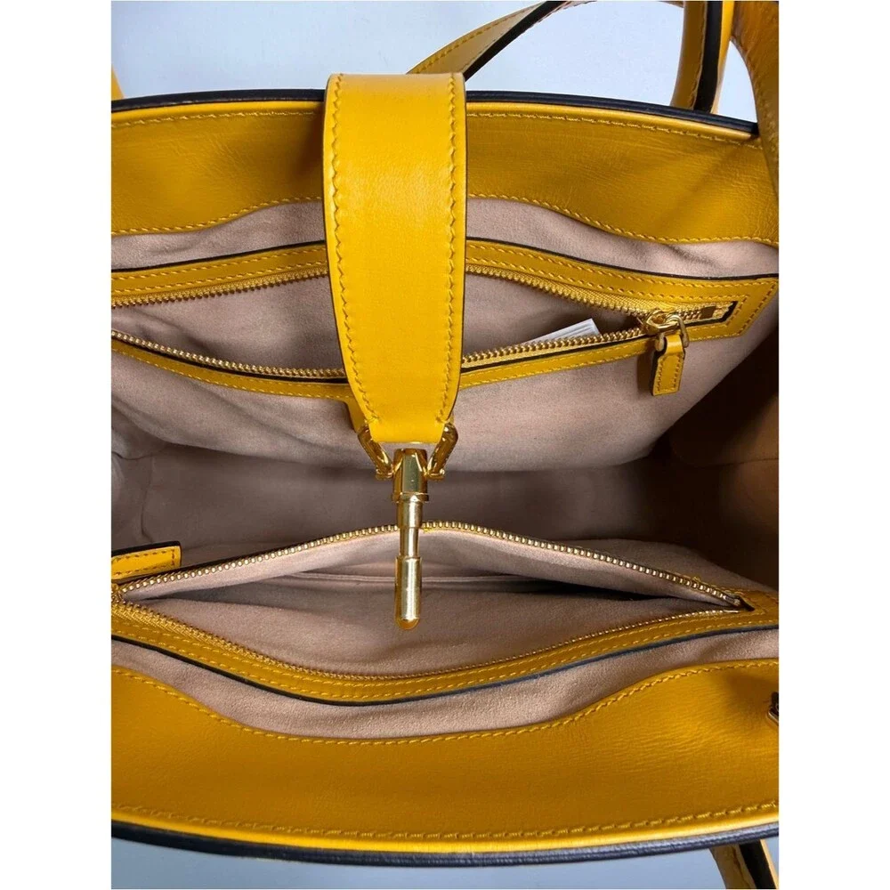 Gucci Jackie 1961 Piston Lock Tote Bag